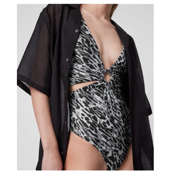 ALLSAINTS May Ambient Swimsuit. Large NWOT - Picture 3 of 7